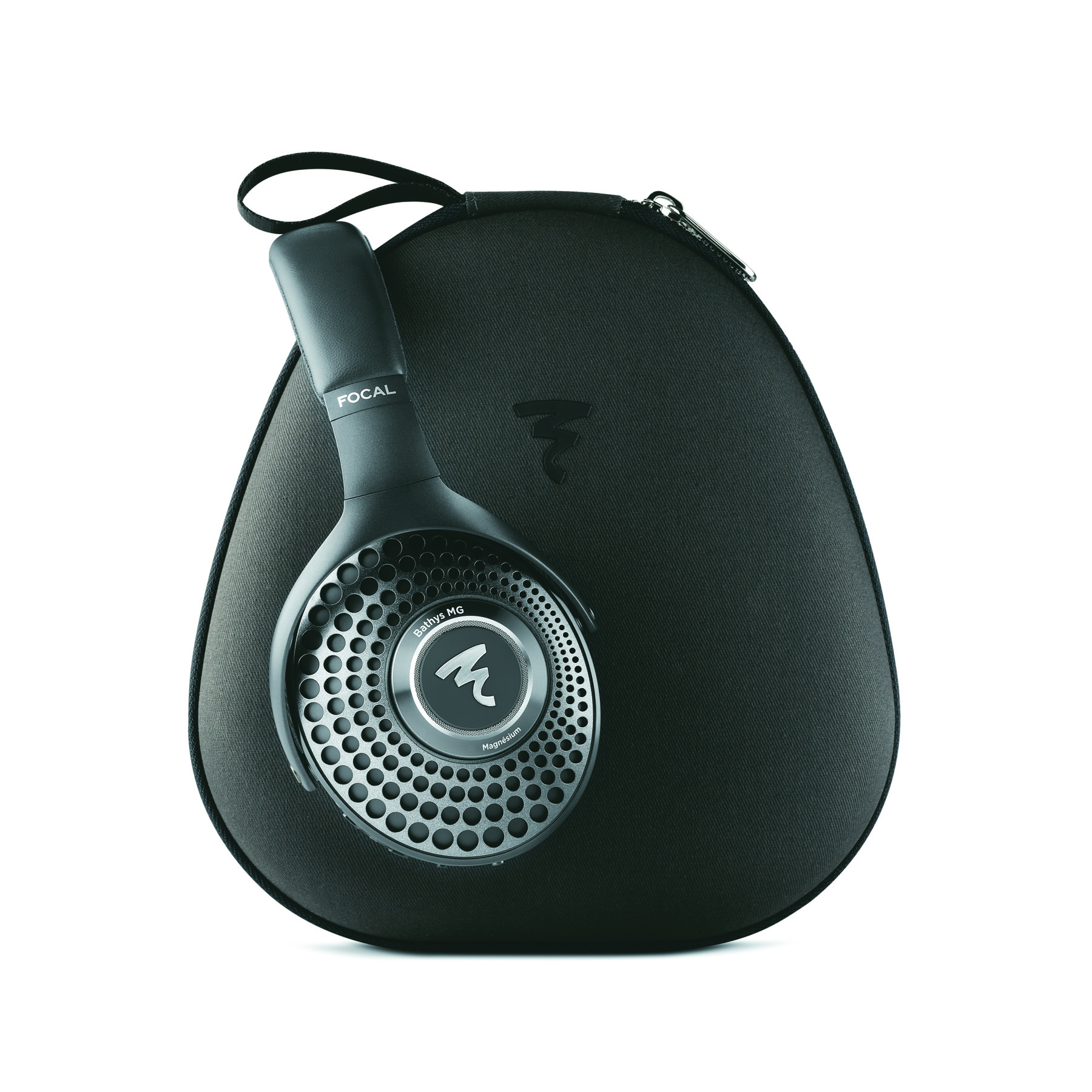 Focal Bathys MG Graphen Grey headphones with carrying case
