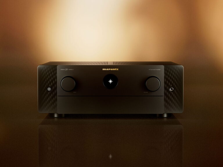 Marantz CINEMA 50 Series 2 AV receiver viewed from the front