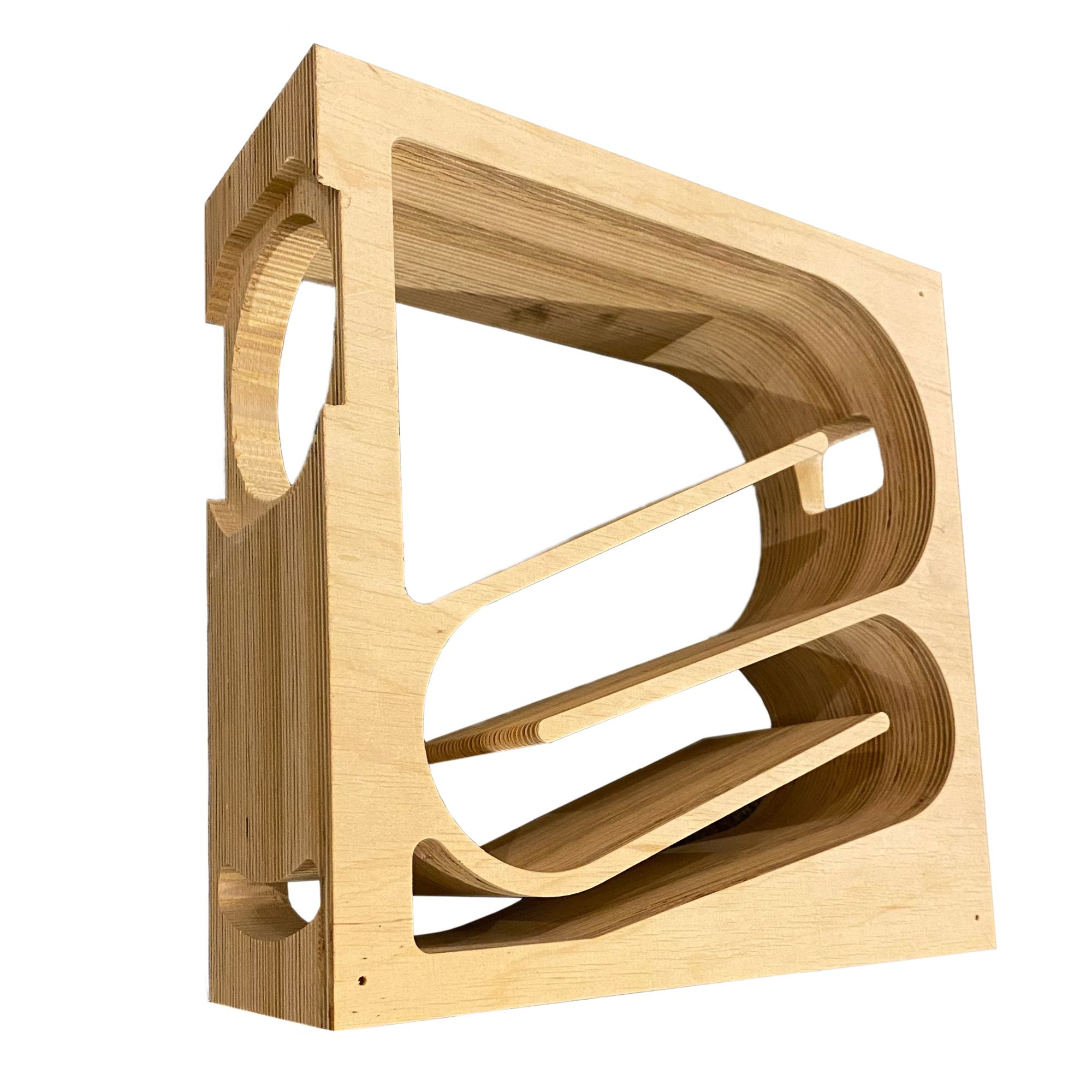 Closer Acoustics OGY Internal Baltic Birch Transmission-Line Labyrinth Cutaway