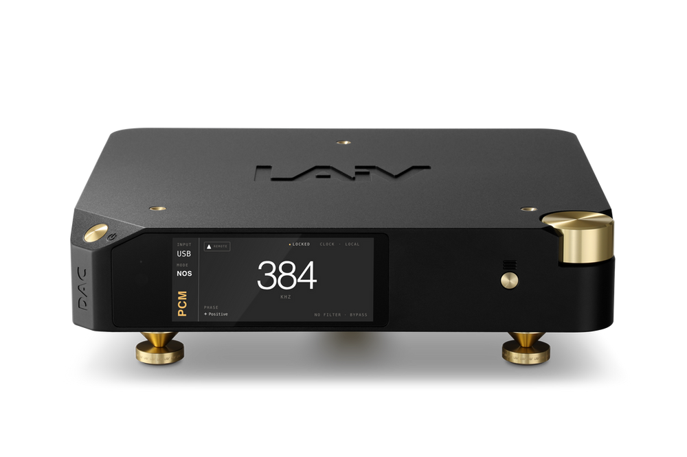 LAiV Audio Harmony DAC 2 — Top/Front Three-Quarter View