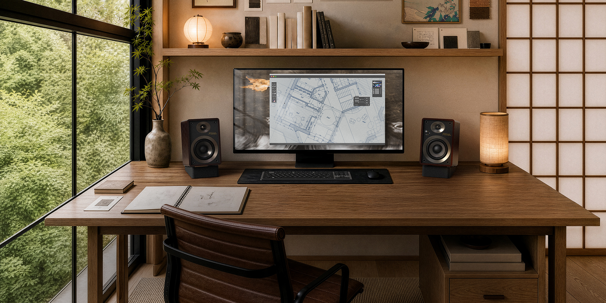 Onkyo GX-10DB 80th Anniversary Edition Powered Monitors
