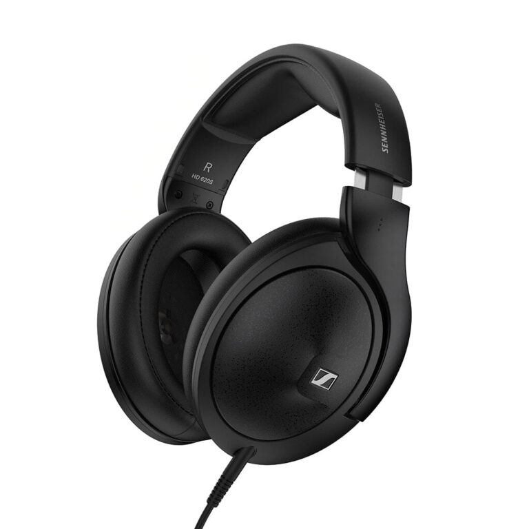 Studio press photo of the Sennheiser HD 620S closed-back circumaural headphones showing steel-reinforced sliders and textured earcups