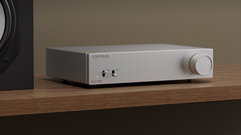 Topping Mini 500 Packs 220W Stereo and 450W Mono Class D Power Into a $229 Desktop Chassis